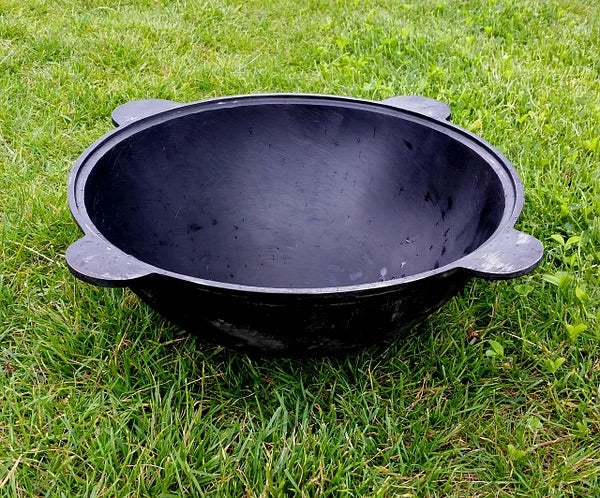 Authentic Cast Iron Uzbek Kazans Couldrons Outdoor use  For Preparing Rice Pilaf Pilov Cast Iron Kazan